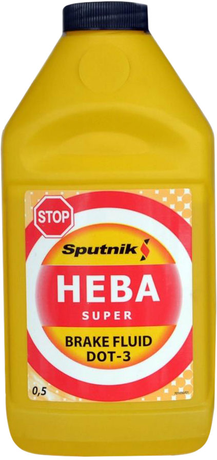 Гальмівна рідина SPUTNIK DOT 3 0,5 л (4820159711246)